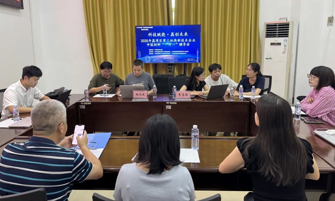 “1對1”精準服務(wù) | 2025年荔灣區(qū)第三批高企申報輔導(dǎo)會圓滿舉辦