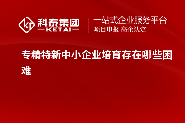 <a href=http://www.a910078829.cn/fuwu/zhuanjingtexin.html target=_blank class=infotextkey>專精特新中小企業(yè)</a>培育存在哪些困難